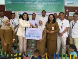 Meningkatkan Gizi dan Kesehatan Anak,Bandara Pattimura Ambon Berikan Bantuan Makanan Tambahan Untuk Balita Stunting